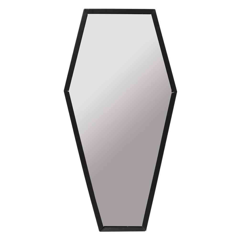 Something Different - 50cm Coffin Spiegel - Schwarz